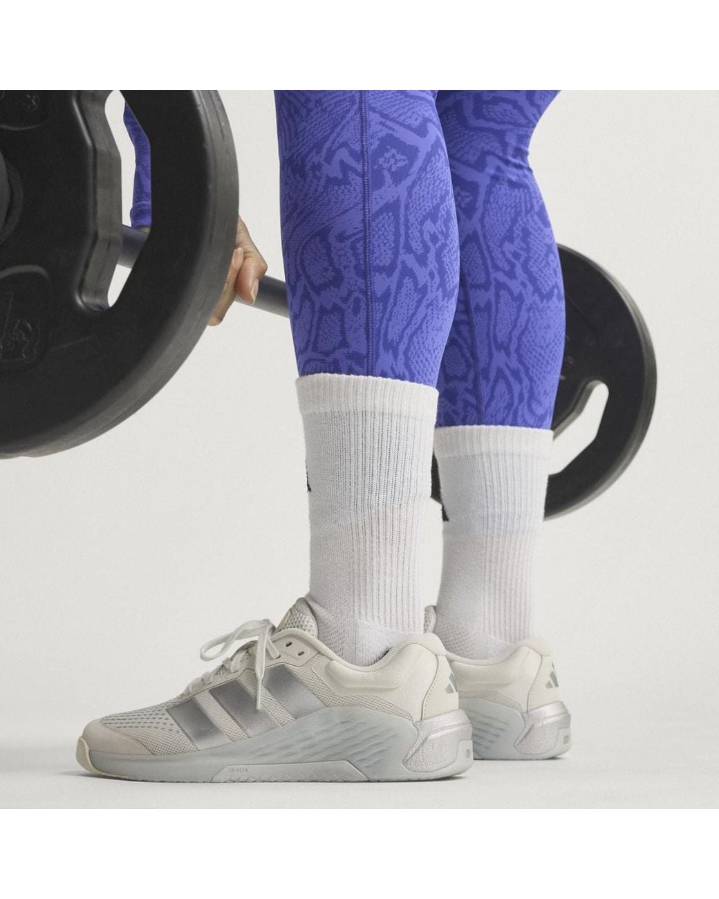 Adidas Gray Dropset 4 Training Shoes