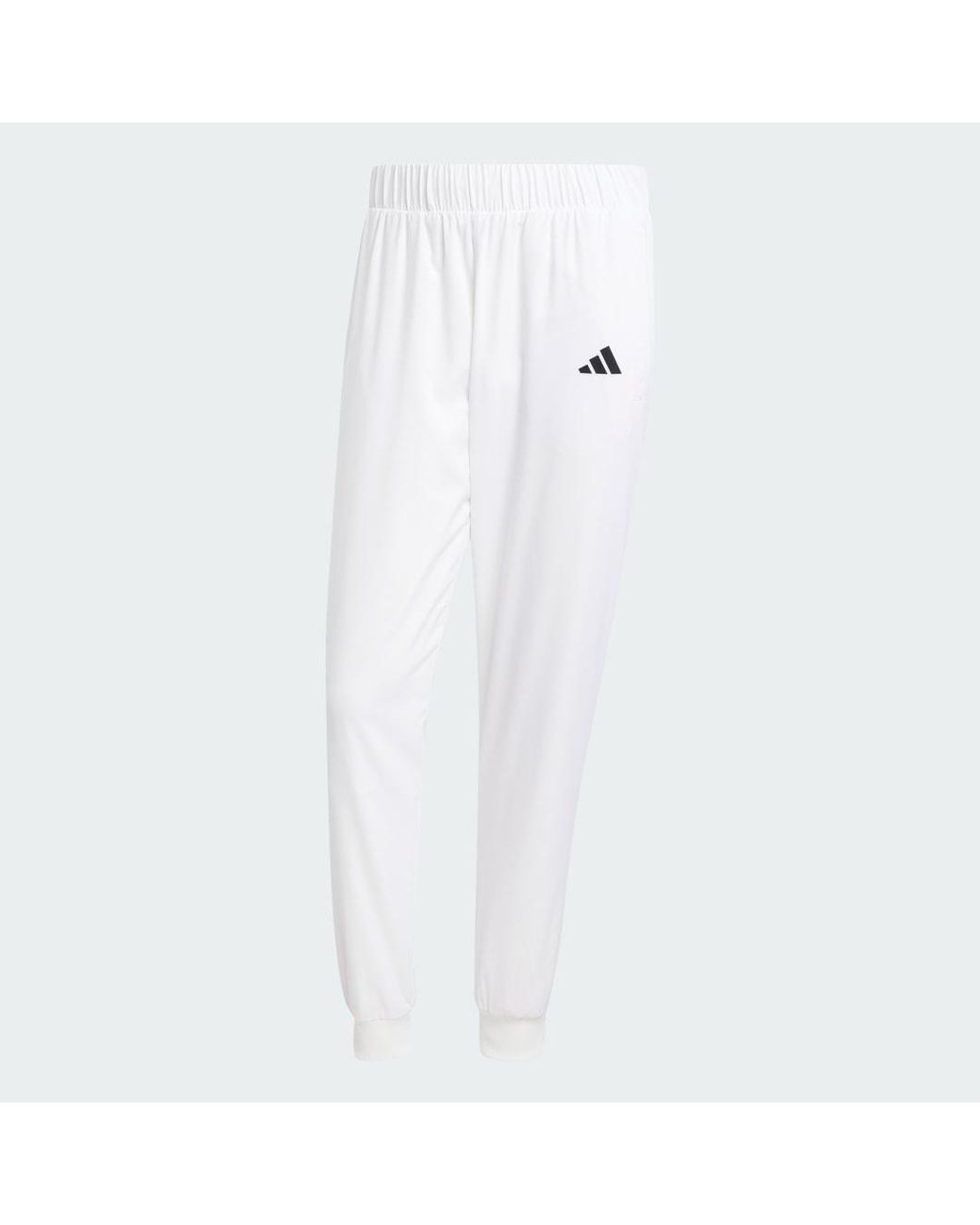 Adidas Black Tennis Walk-On Tracksuit Bottoms for men