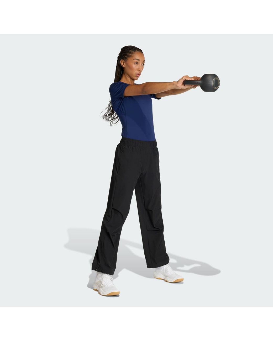 Adidas Blue Techfit Training T-Shirt