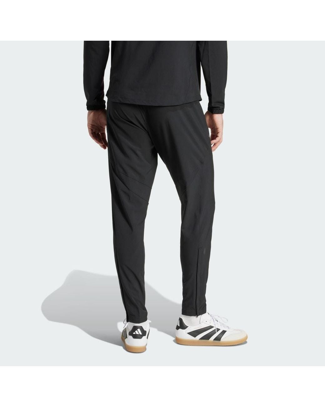 Adidas Black Juventus Tiro 25 Competition Vis Tech Travel Pants for men