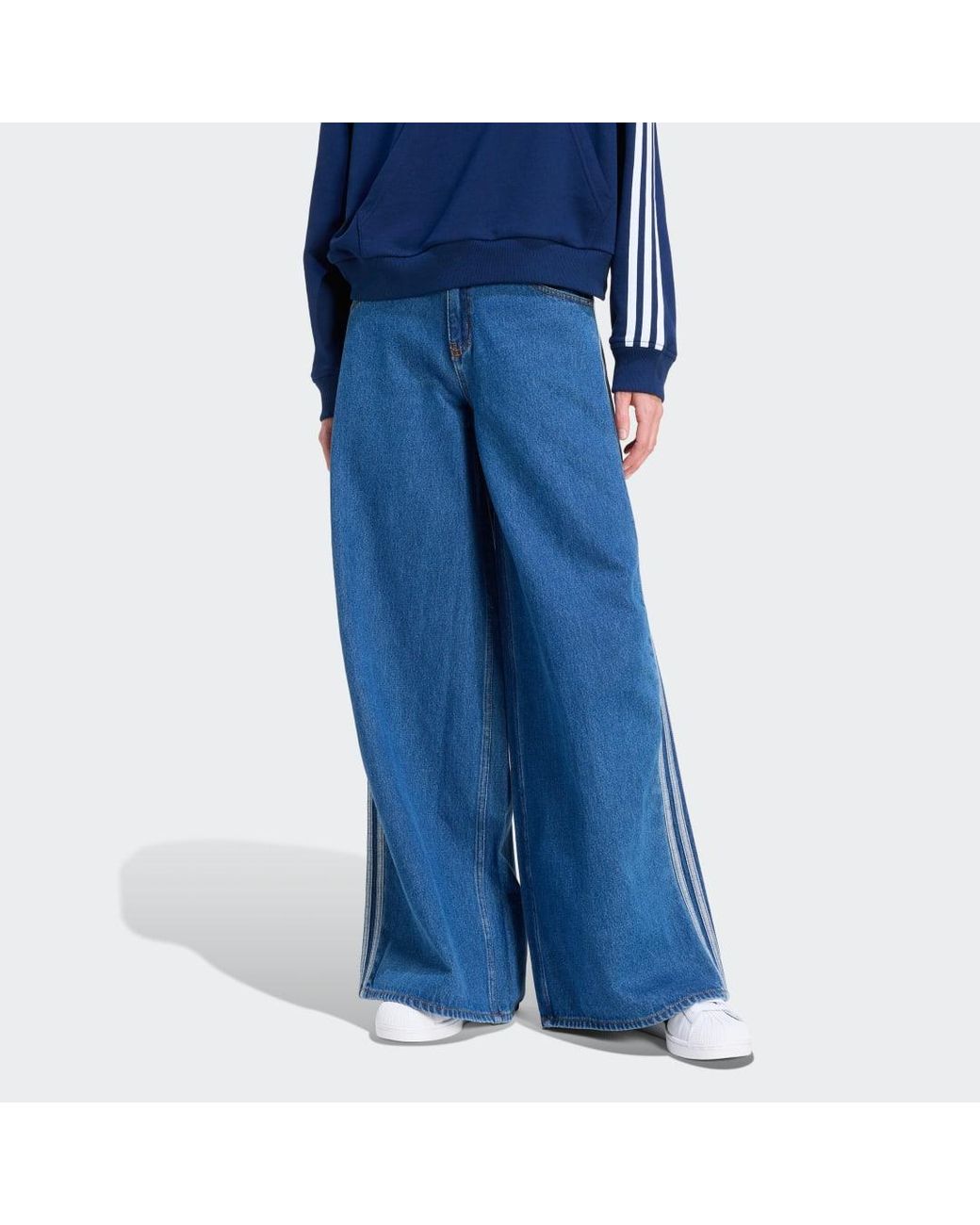 Adidas Blue Firebird Adilenium Track Pant Denim