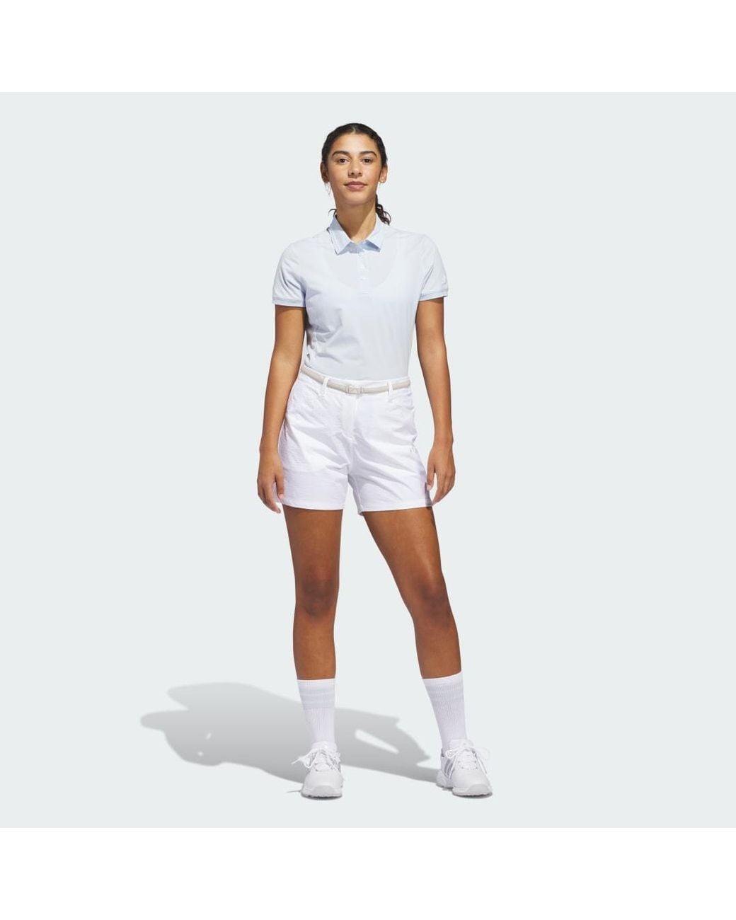 Adidas White Ultimate365+ Twistweave 5-Inch Shorts