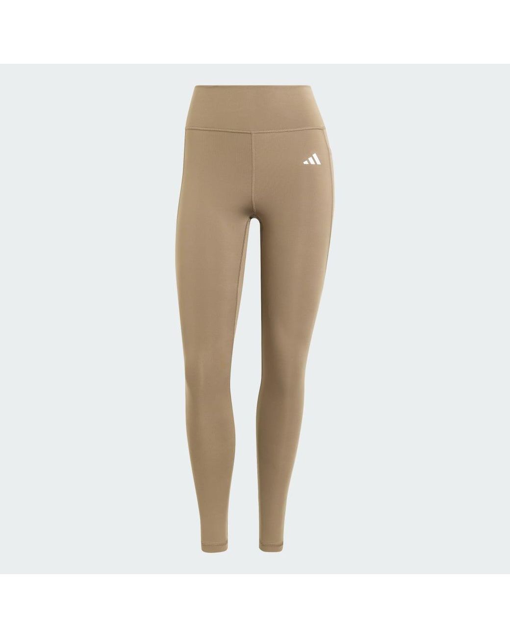Adidas Natural Optimé Essentials Stash Pocket Full-Length Leggings