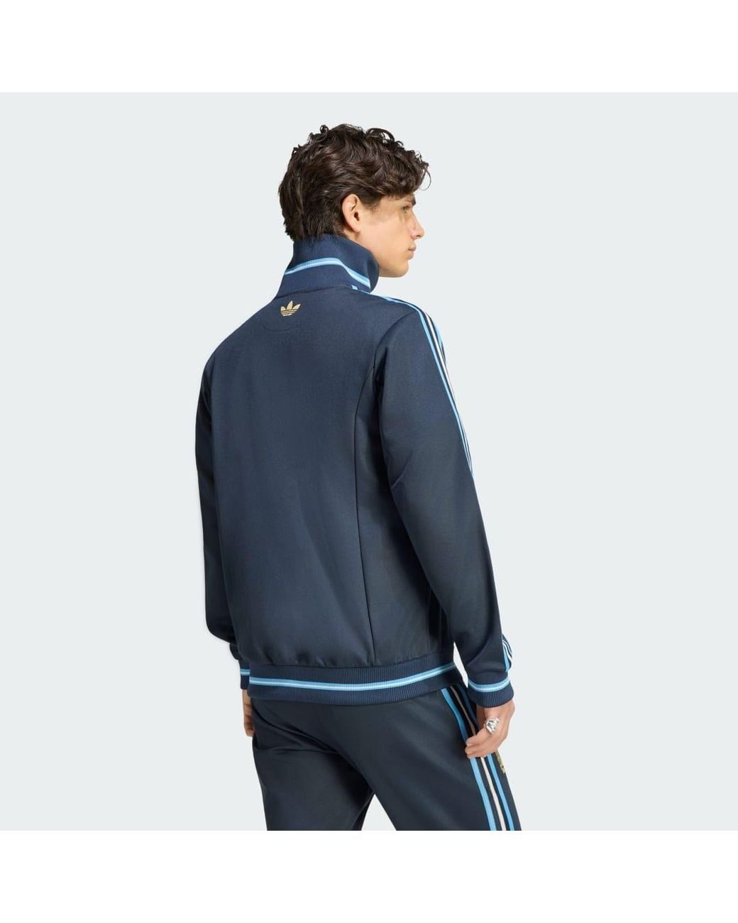 Adidas Blue Argentina Messi 26 Track Top for men