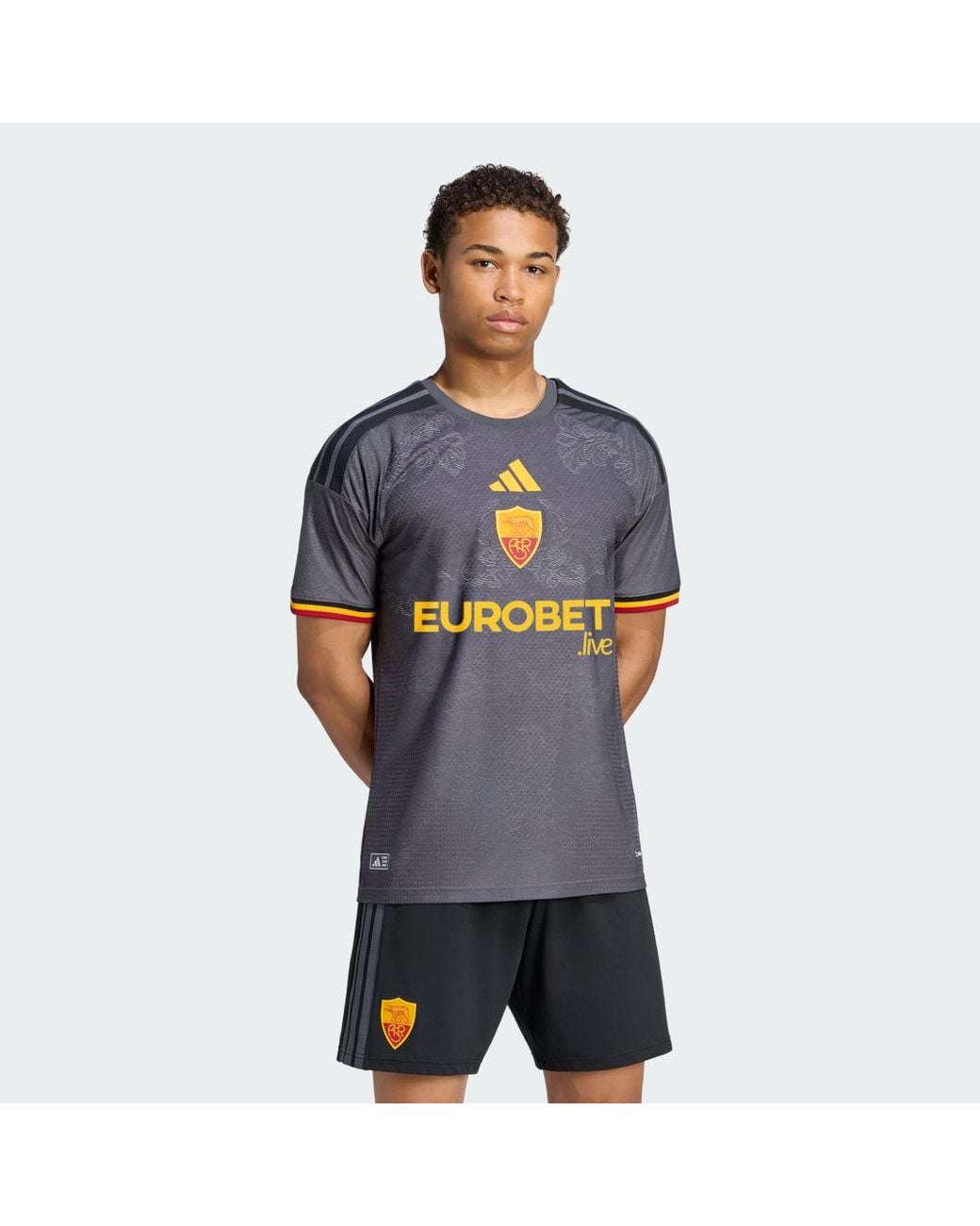 Adidas Blue As Roma 26/27 Third Authentic Jersey for men