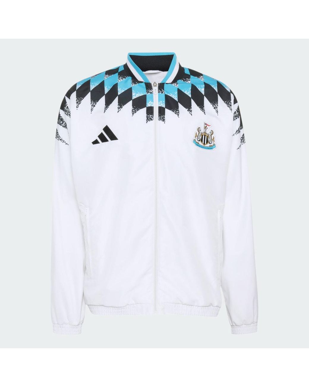 Adidas White Newcastle United Fc Stadium Track Top for men