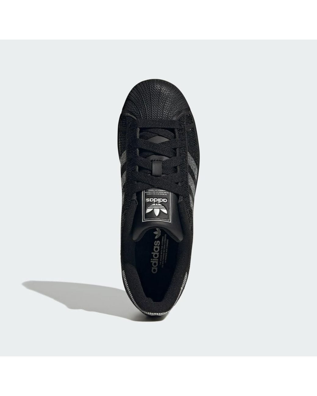 Adidas Black Superstar Ii Shoes