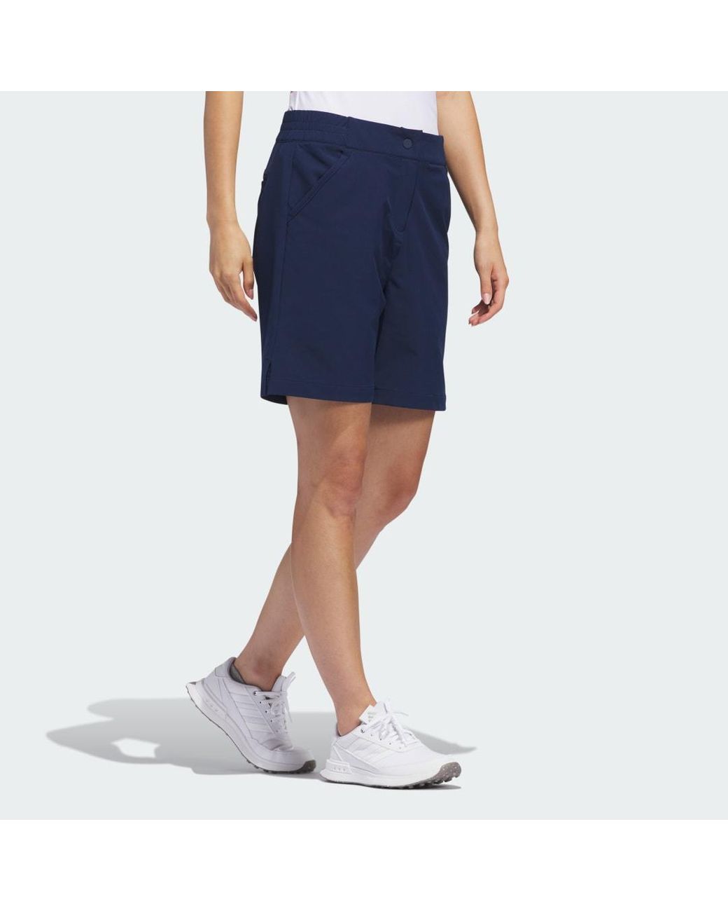 Adidas Blue Ultimate365 8.5 Inch Bermuda Golf Short (Collegiate) Clothing