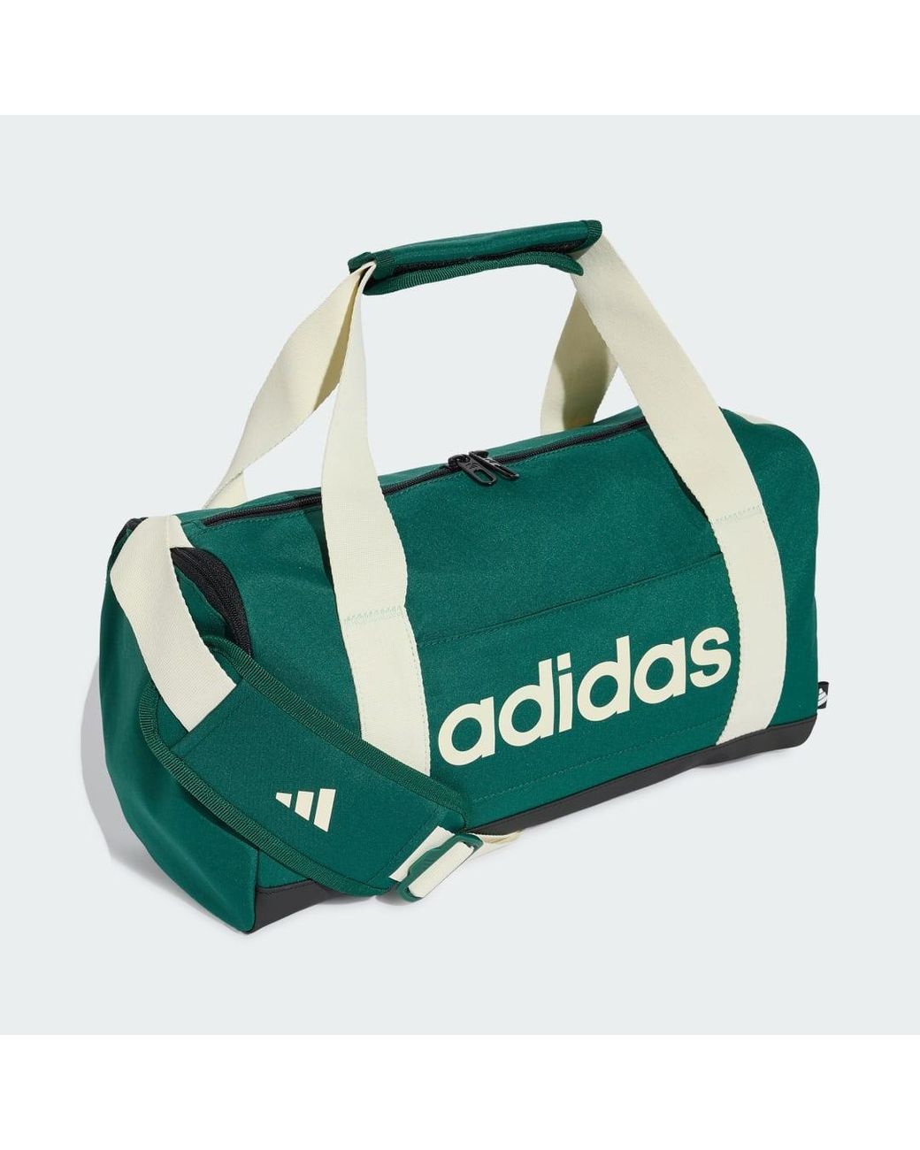 Adidas Green Linear Duffel Bag Extra Small