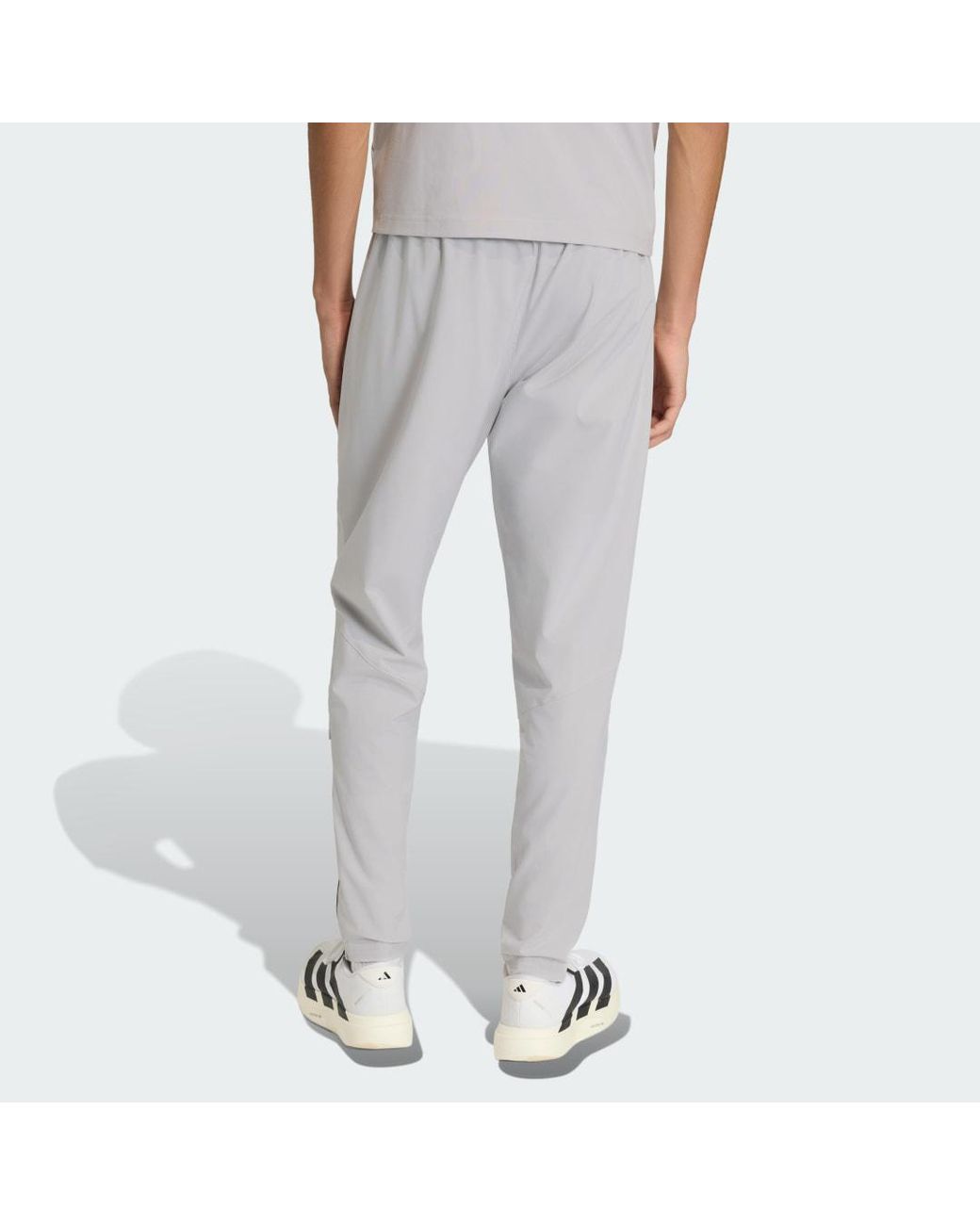 Adidas Gray Algeria Tiro Tech Tracksuit Bottoms for men