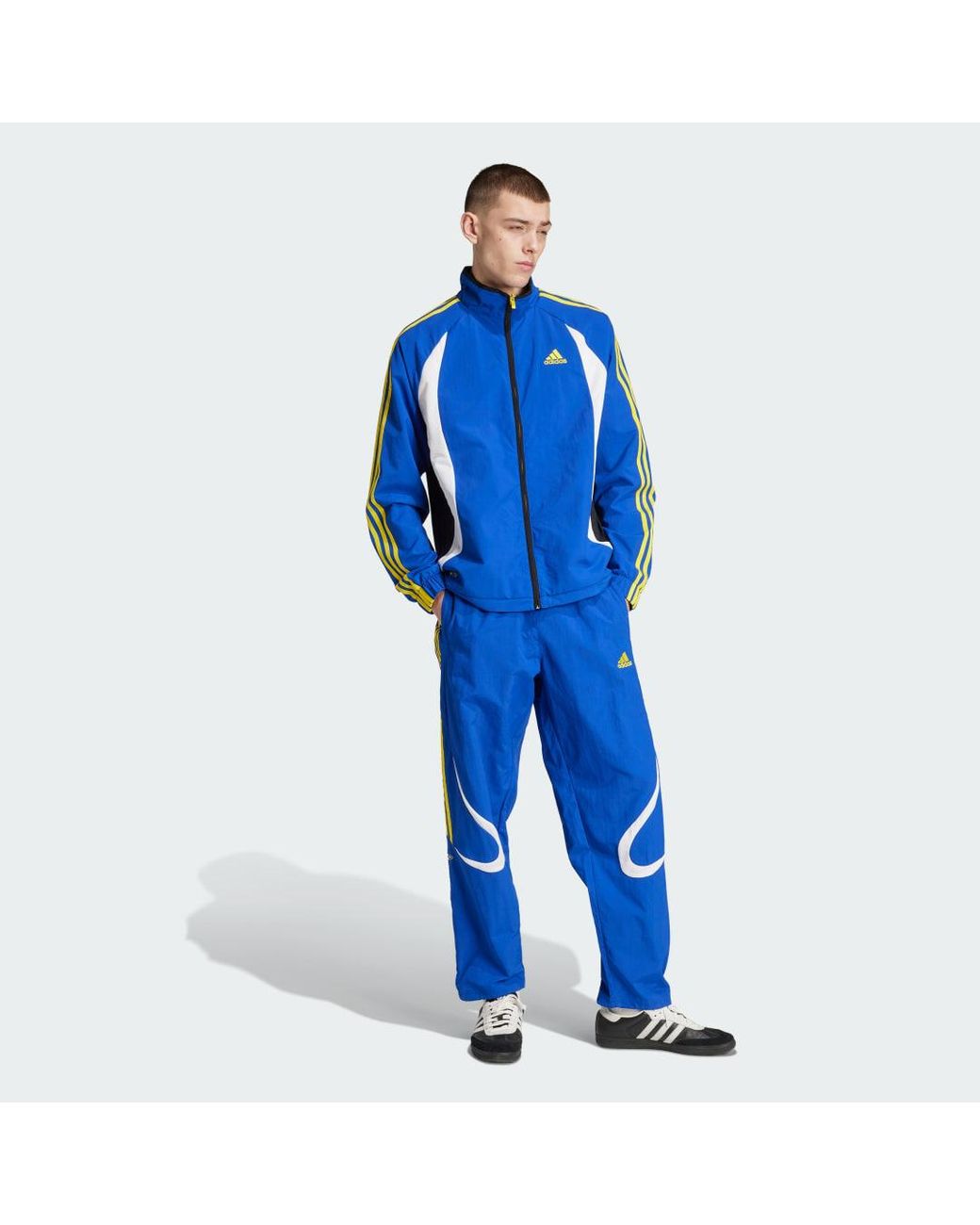 Adidas Blue Climacool Track Top for men