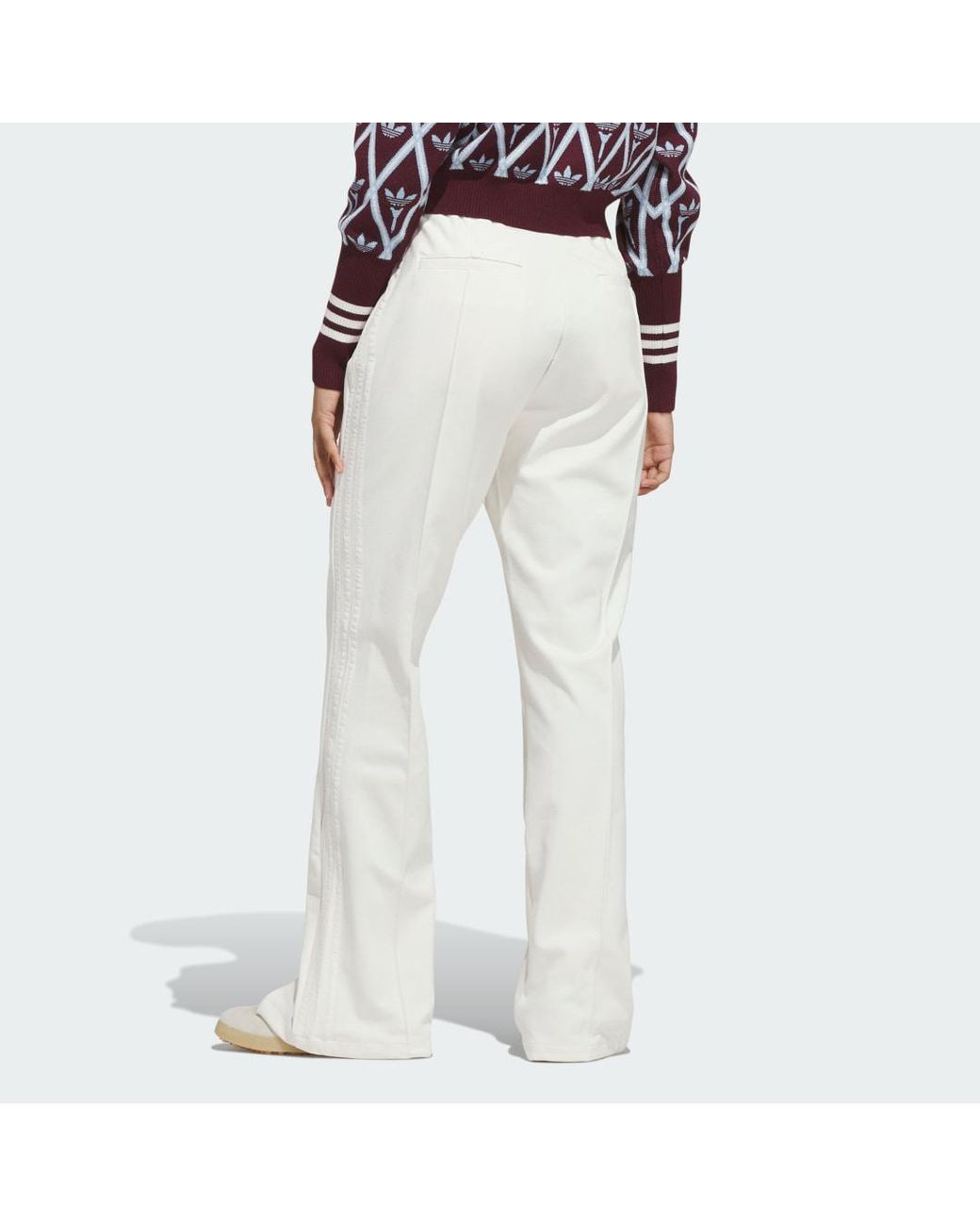 Adidas White Originals Pintuck Pant