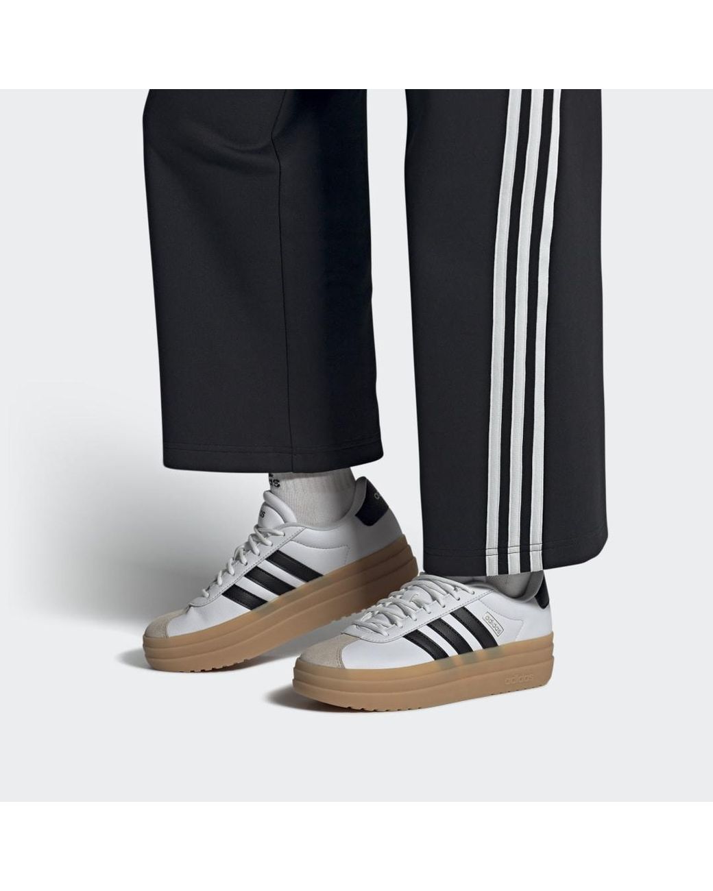 Adidas Blue Vl Court Bold Shoes