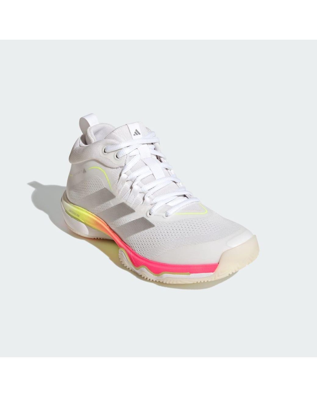 Adidas White Crazyflight 7 Shoes