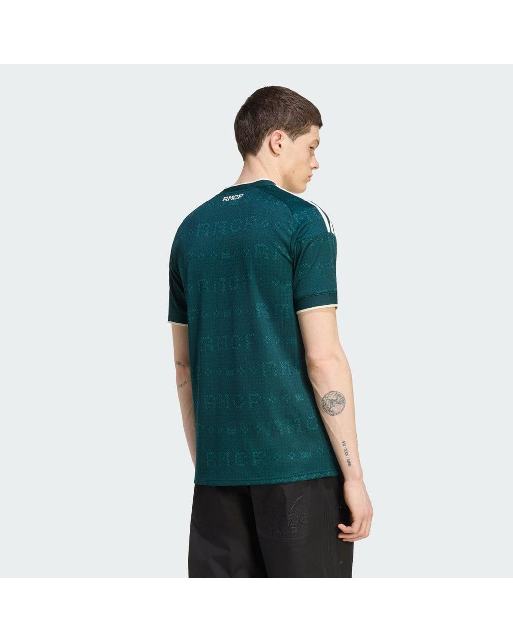 Adidas Green Real Madrid 26/27 Away Jersey for men