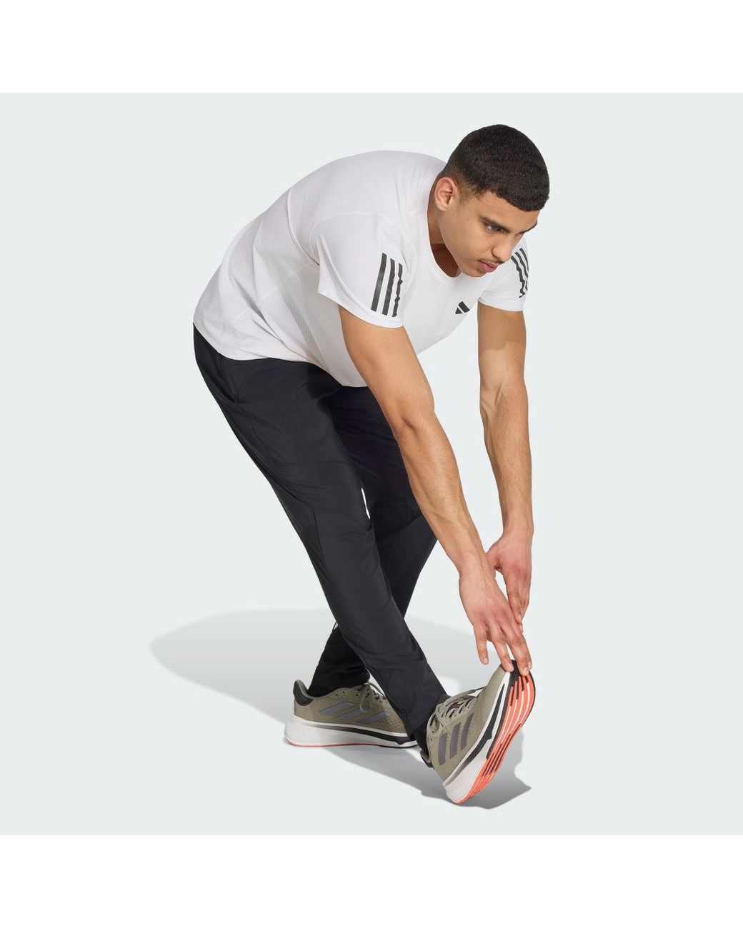 Adidas Gray Own The Run Joggers for men