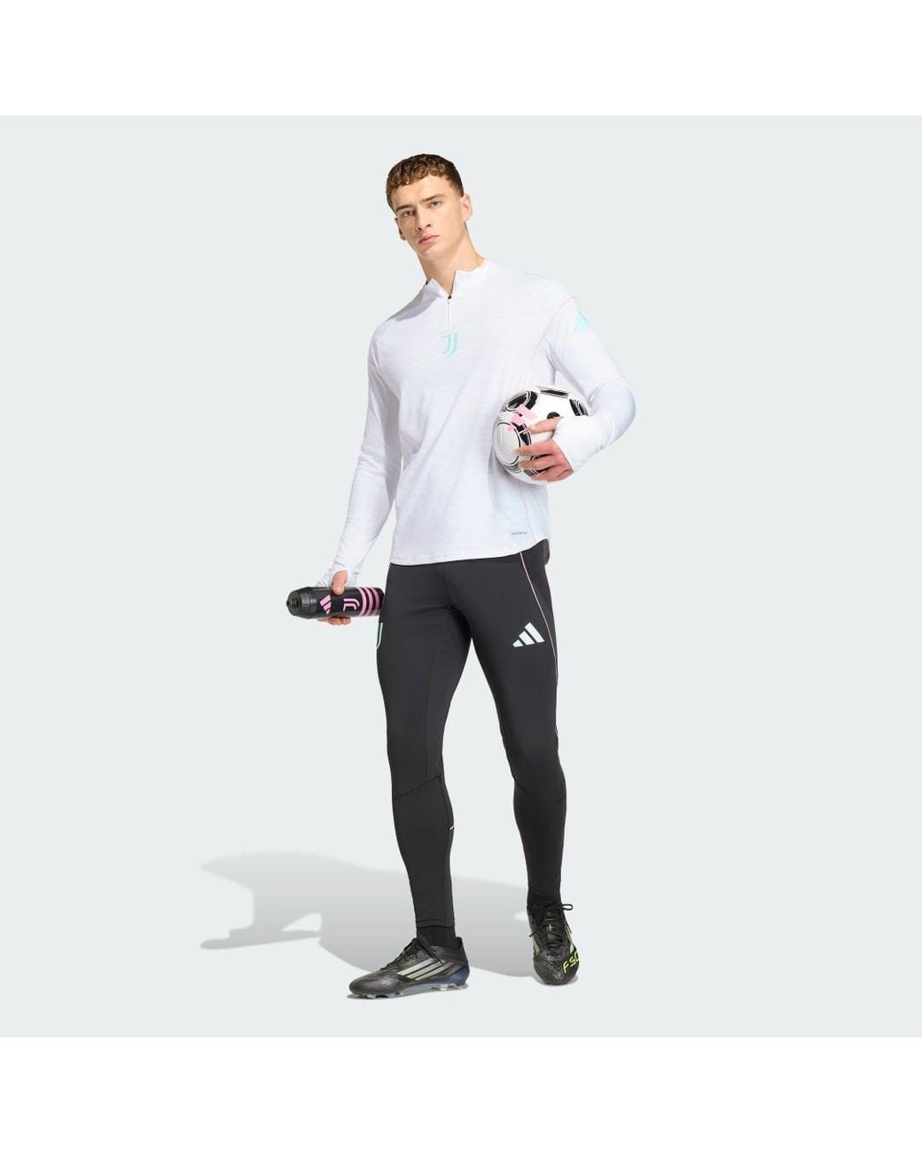 Adidas White Juventus 25/26 Tiro25 Pro Training Top for men