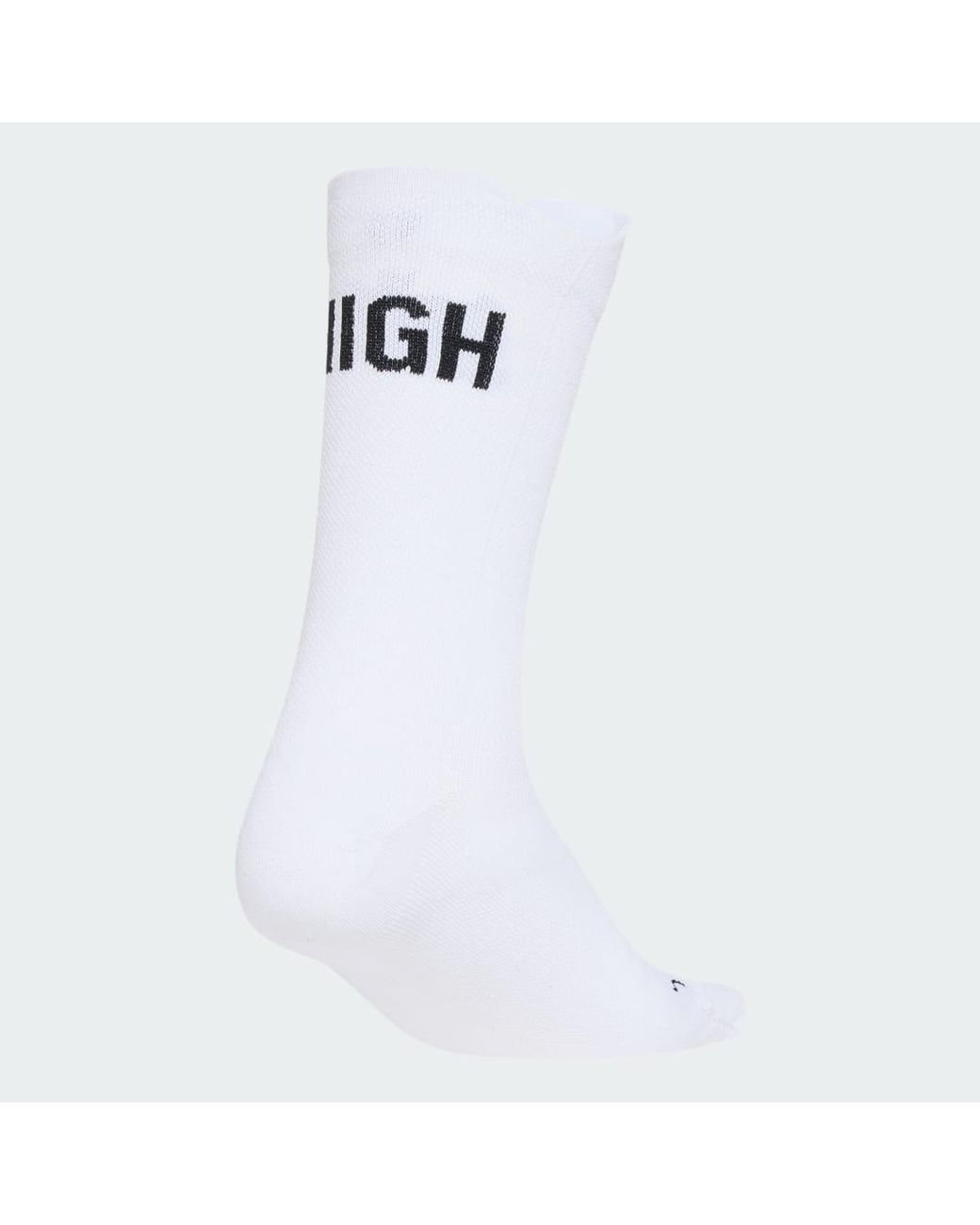 Adidas White Running Message Crew Socks
