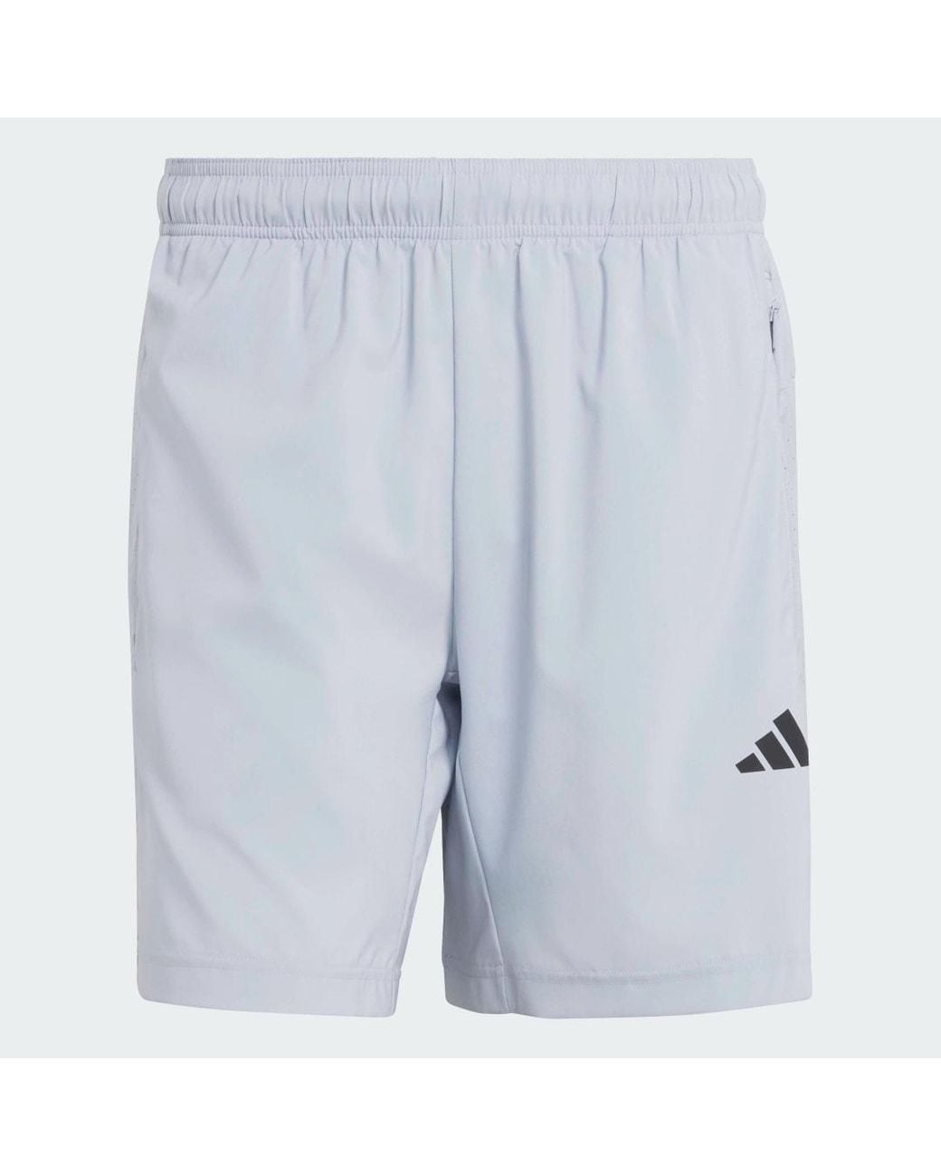 Adidas Blue Workout Essentials Base Woven Short for men