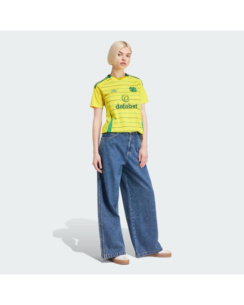 Adidas Yellow Celtic Fc 24/25 Away Jersey