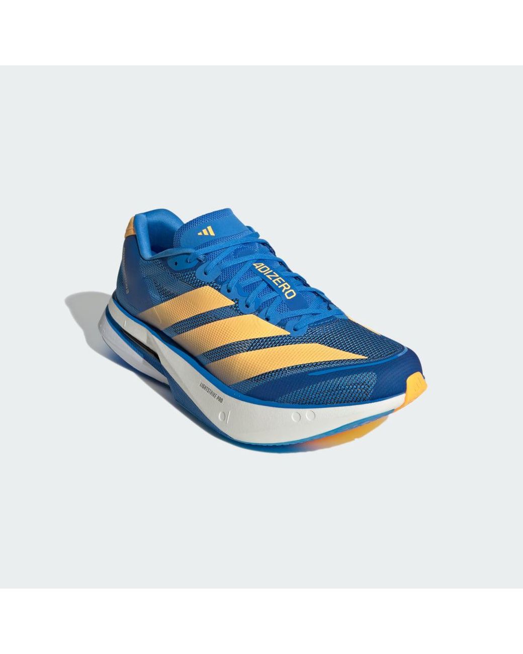 Adidas Blue Adizero Boston 13 Shoes for men