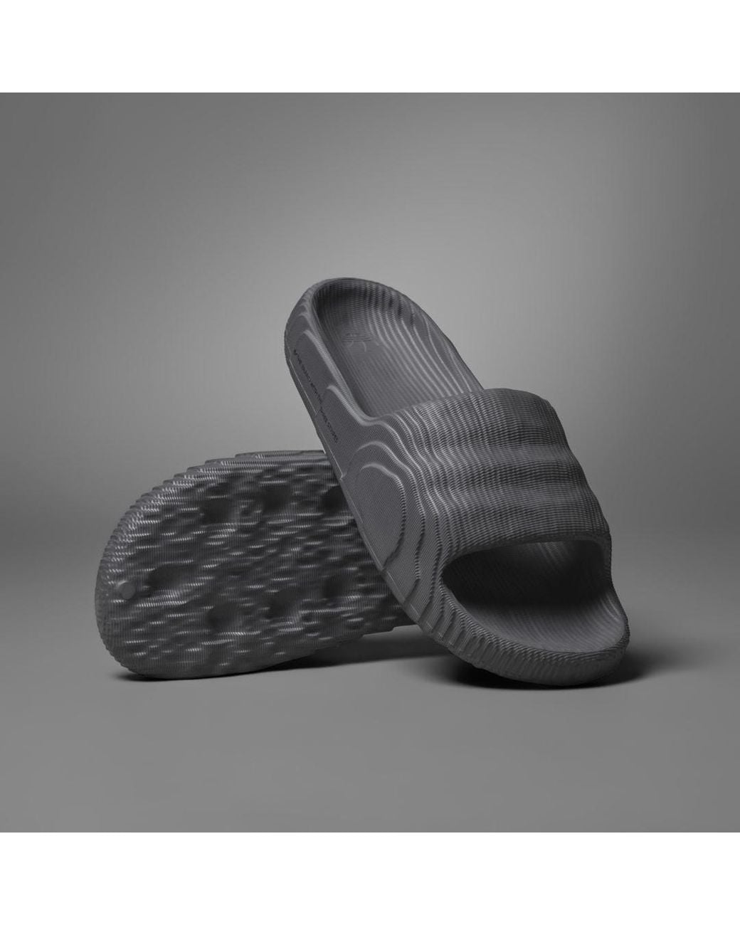 Adidas Gray Island Club Adilette 22 Slides