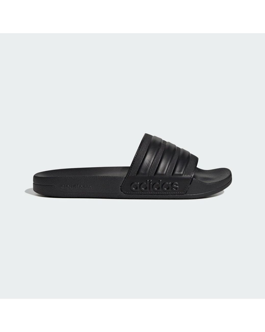 Adidas Black Adilette Shower Slides