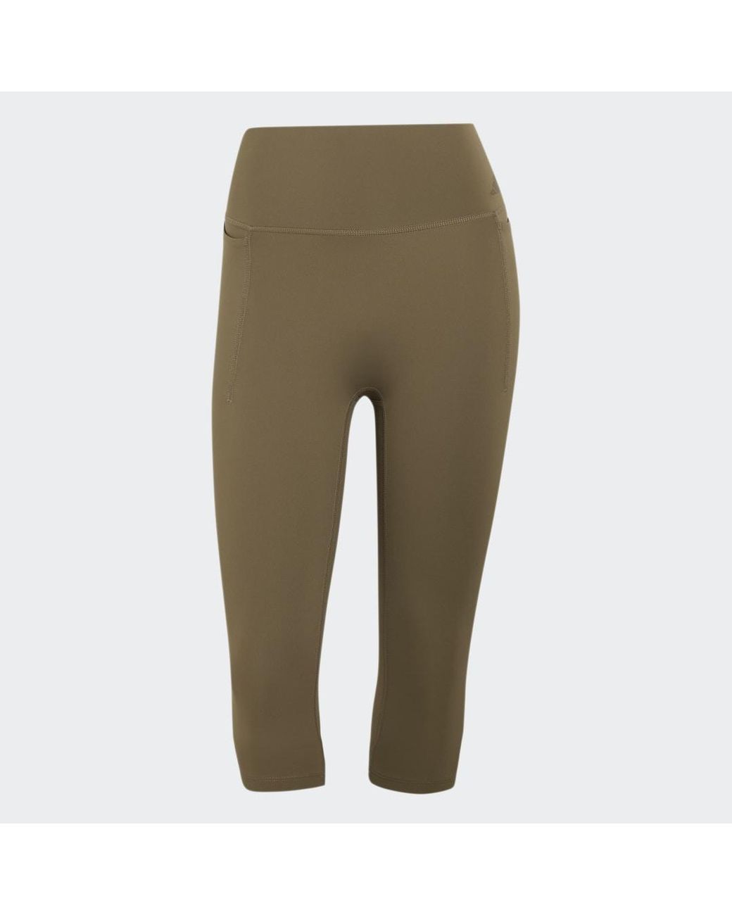 Adidas Multicolor Optime Workout Contour Capri Leggings