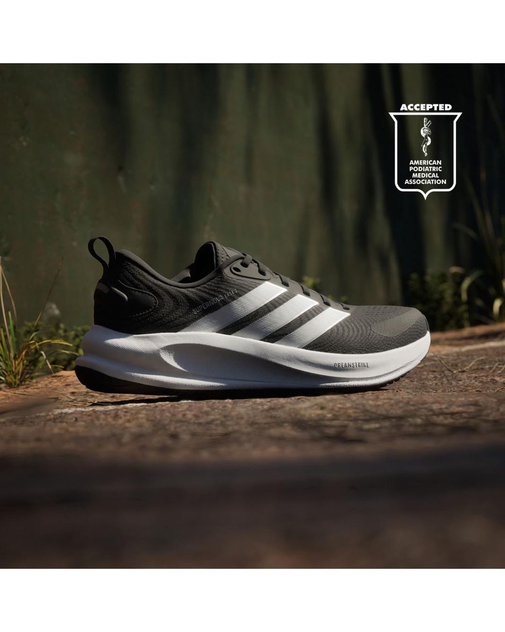Supernova Ease 2 Uomo di Adidas in Black da Uomo