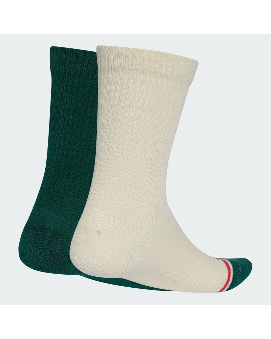 Adidas Green Christmas Graphic Sock 2 Pair Pack
