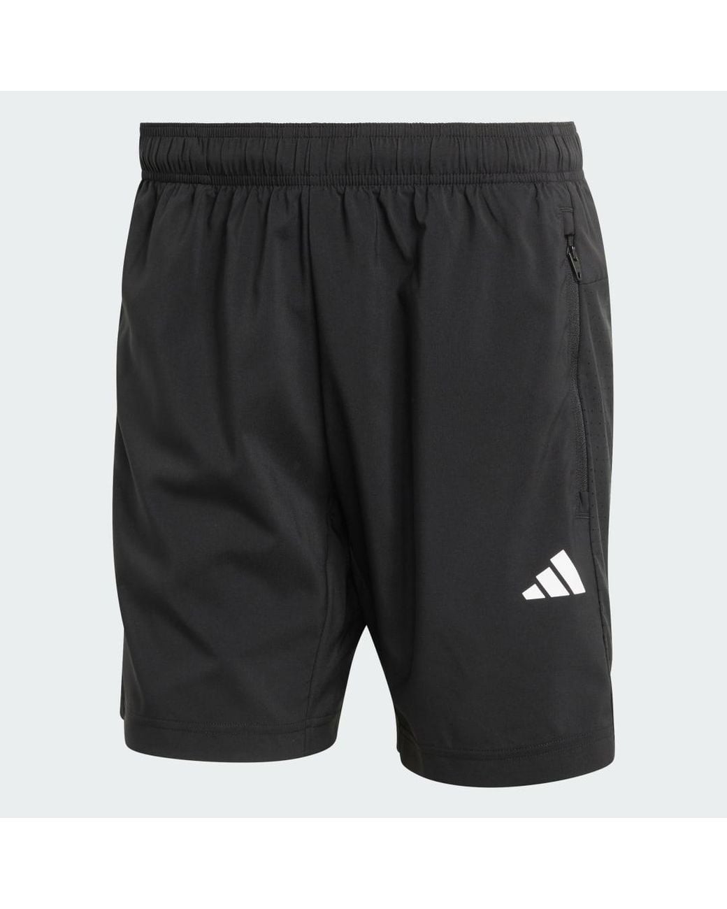 Adidas Black Workout Essentials Base Woven Short for men