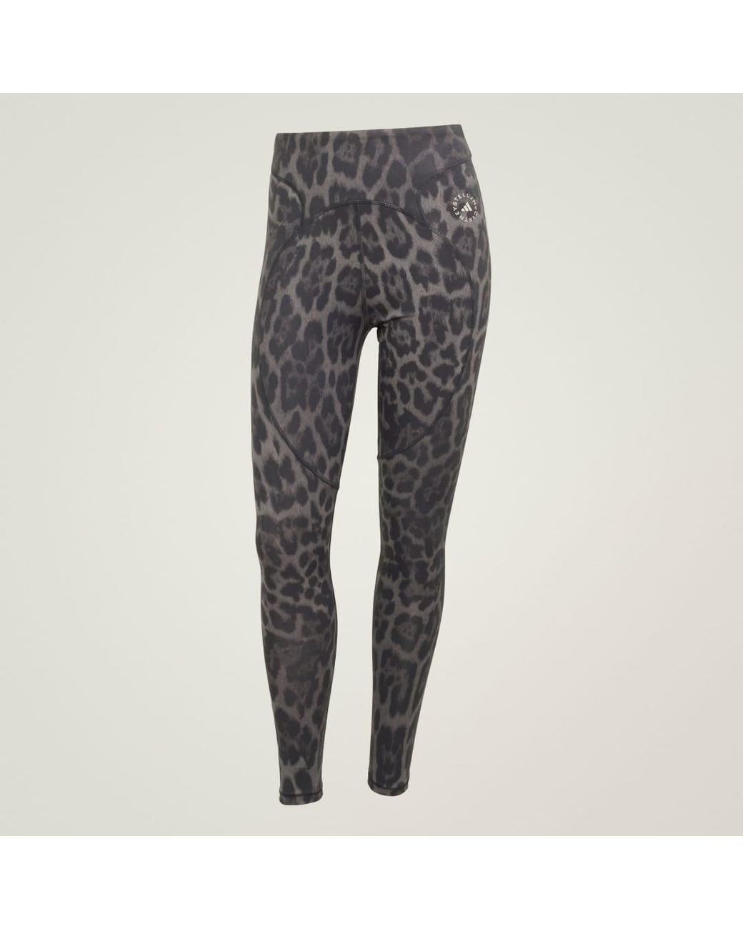 Adidas Black By Stella Mccartney Training 7/8 Leggings Printed