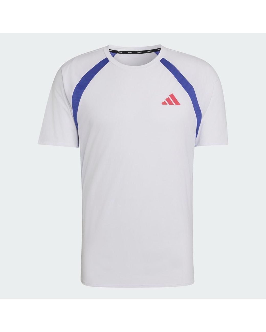 Adidas Blue Adizero Archive Running T-Shirt for men