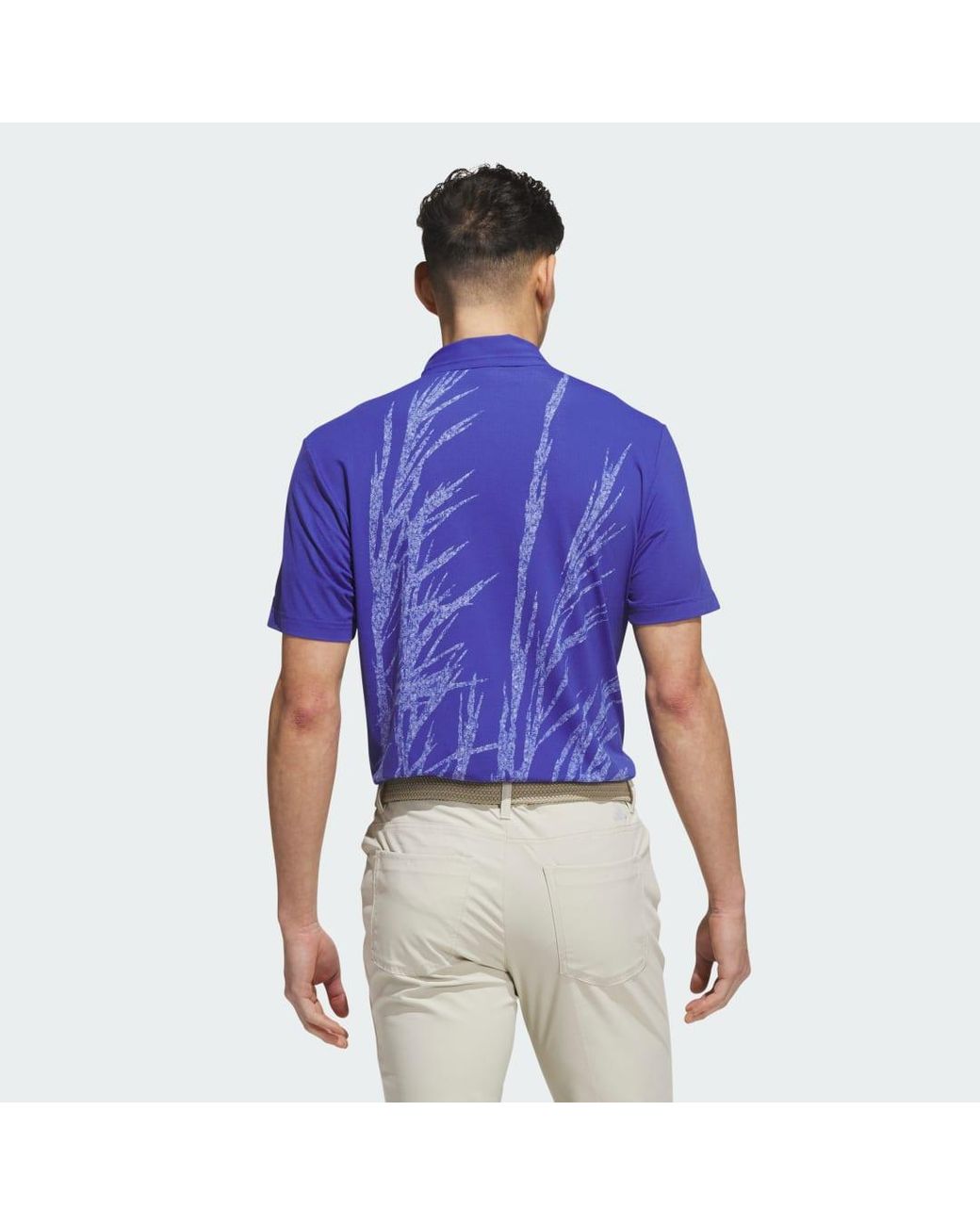Adidas Blue Golf Ultimate365 Tour Cool Feeling Fescue Polo Shirt Ks5779 for men