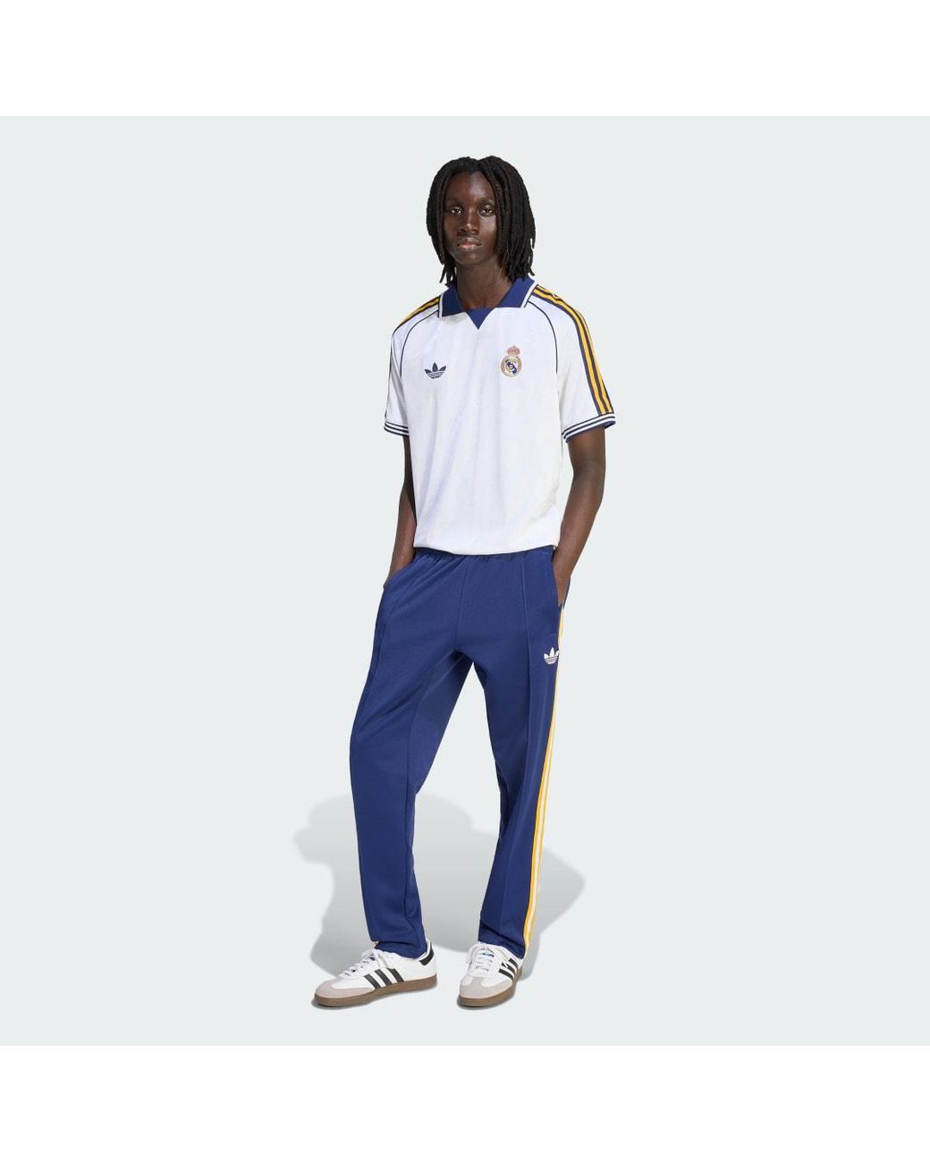 Adidas White Real Madrid Originals Jersey for men
