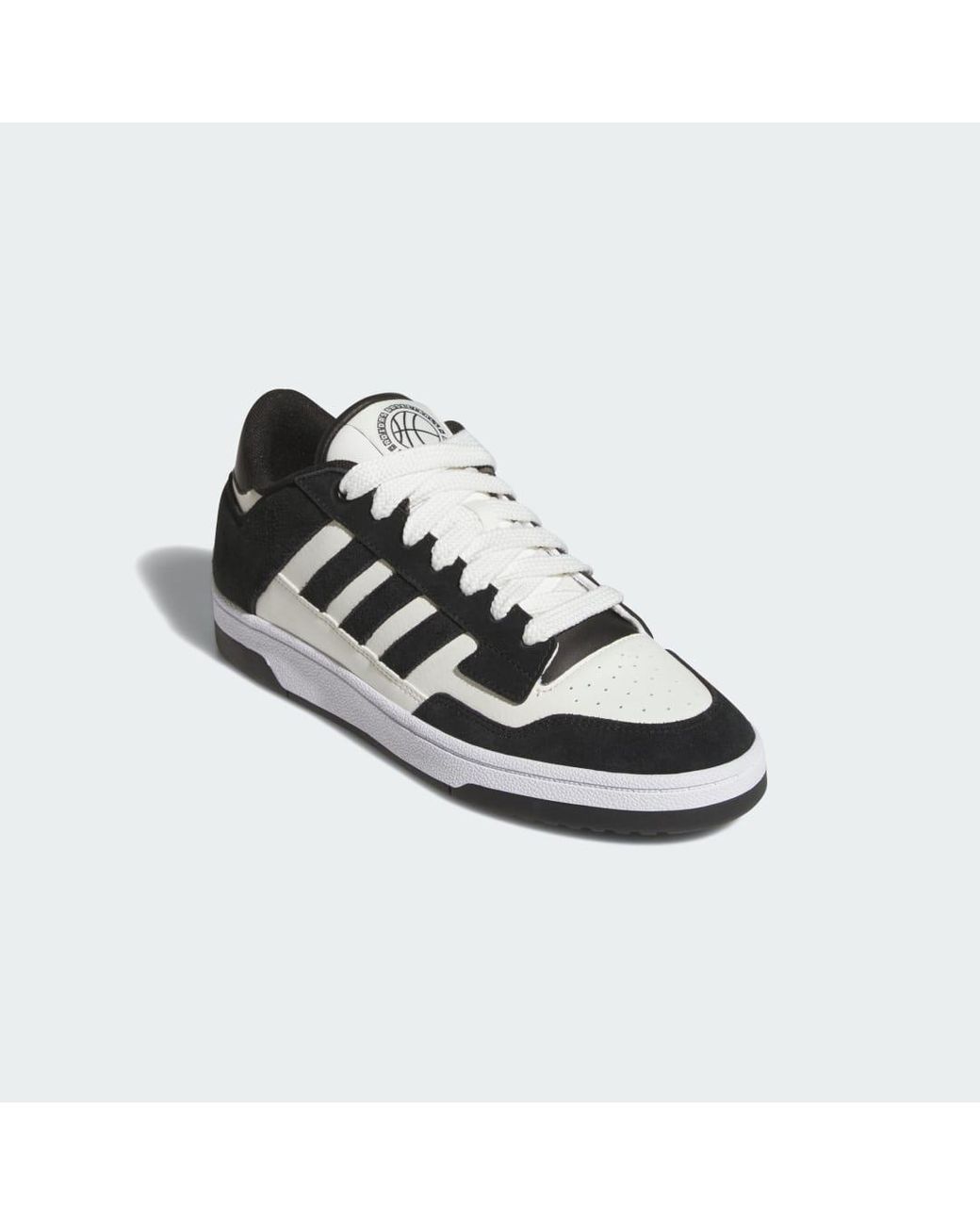 Adidas Black Rapid Court Low Shoes