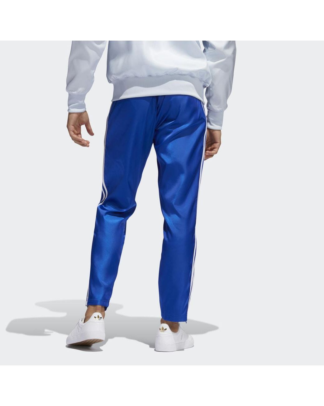 Pantalon de survêtement SPRT Satin Firebird adidas pour homme en coloris  Bleu | Lyst