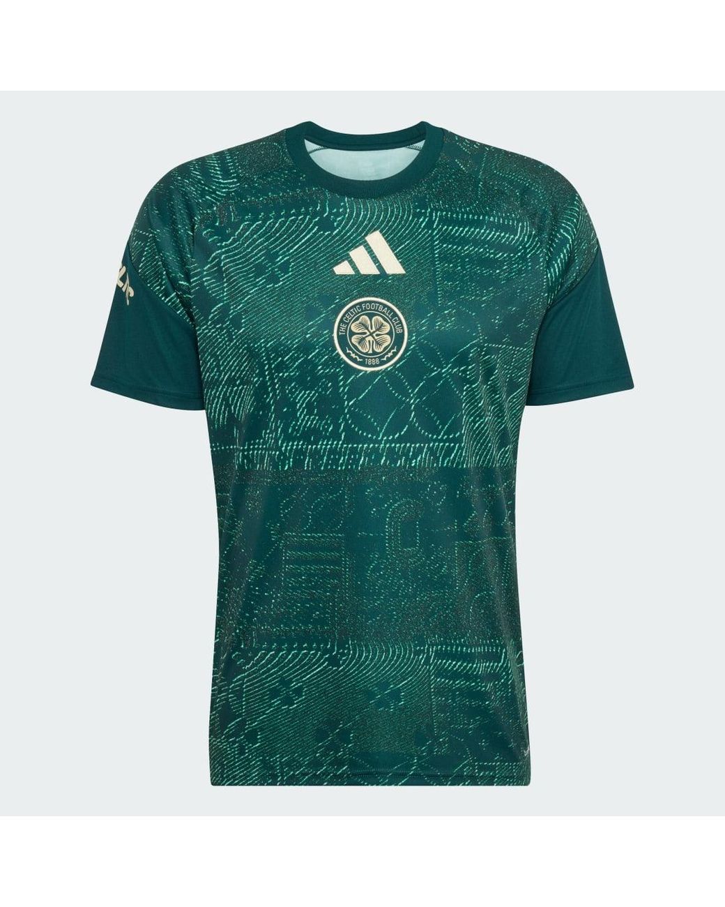 Adidas Green Celtic Fc 26/27 Tiro26 Pre Match Shirt for men