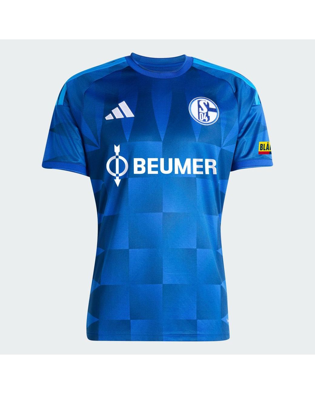 Adidas Blue Schalke 04 26/27 Home Jersey for men