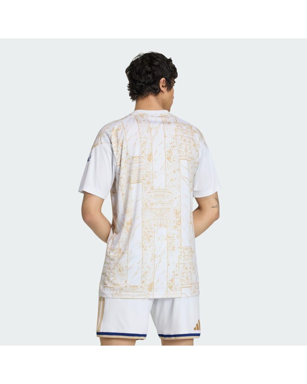 Adidas White Italy 26 Home Pre-Match Jersey for men