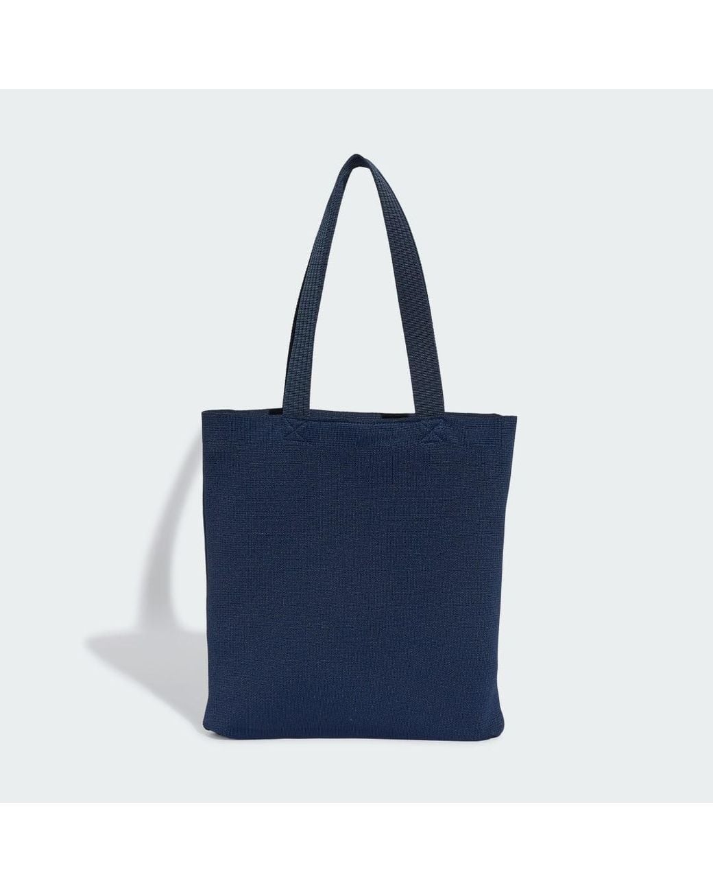 Adidas Blue Crochet Tote Bag