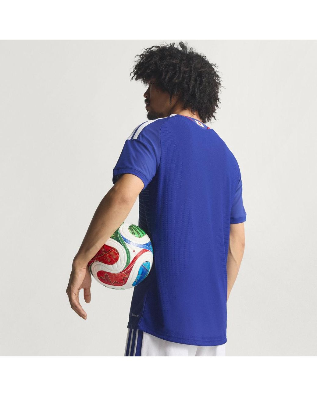 Adidas Blue Japan 26 Home Authentic Jersey for men