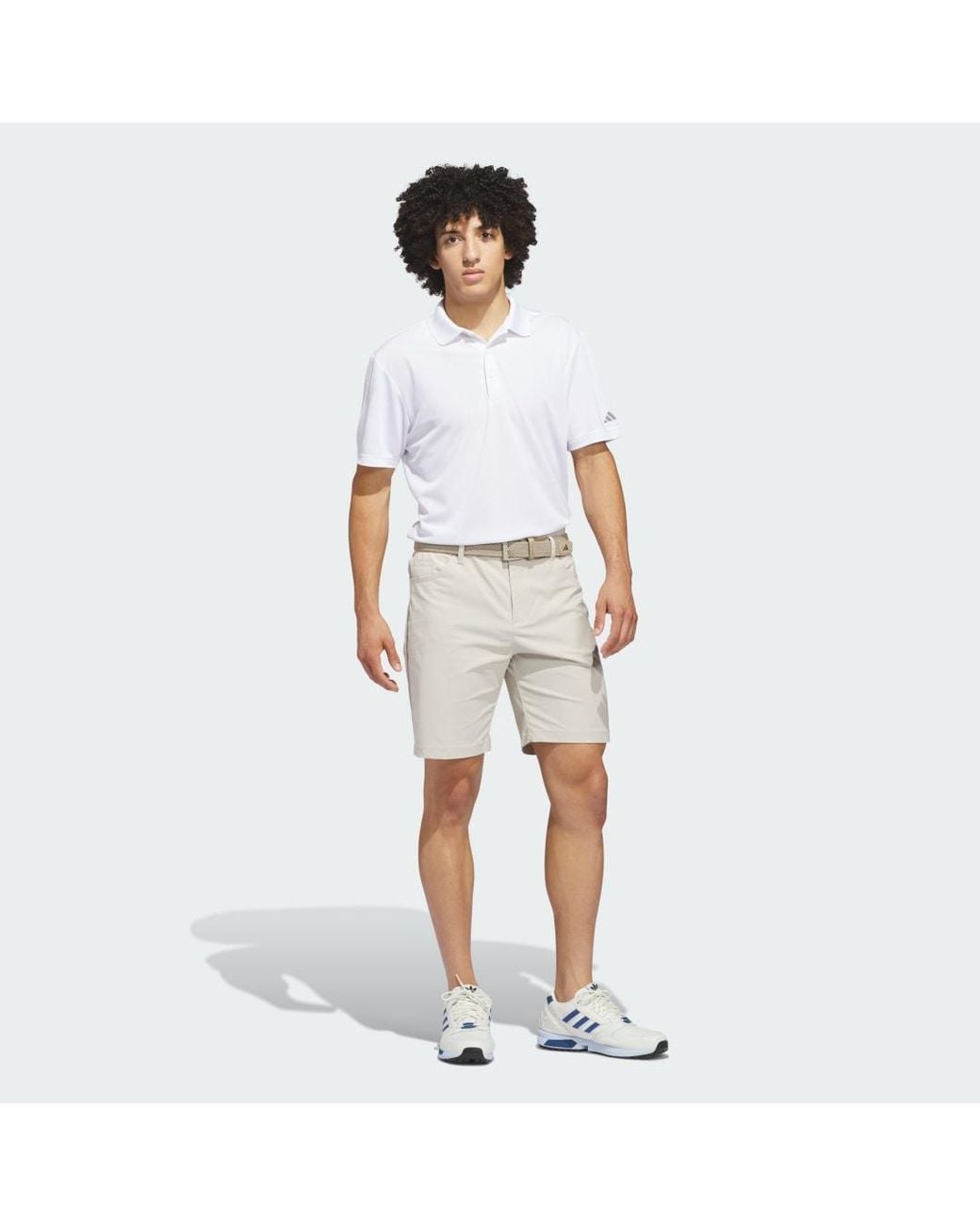 Adidas Natural Ultimate365 5-Pocket Golf Shorts for men