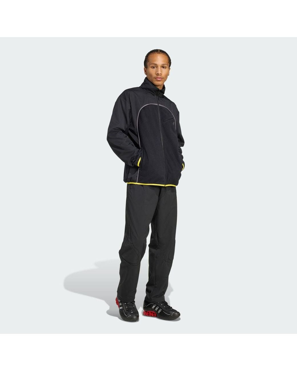 Adidas Blue Polarfleece Track Top for men