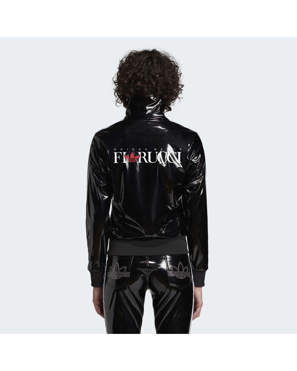 Veste de surv tement Fiorucci Vinyl adidas en coloris Noir Lyst