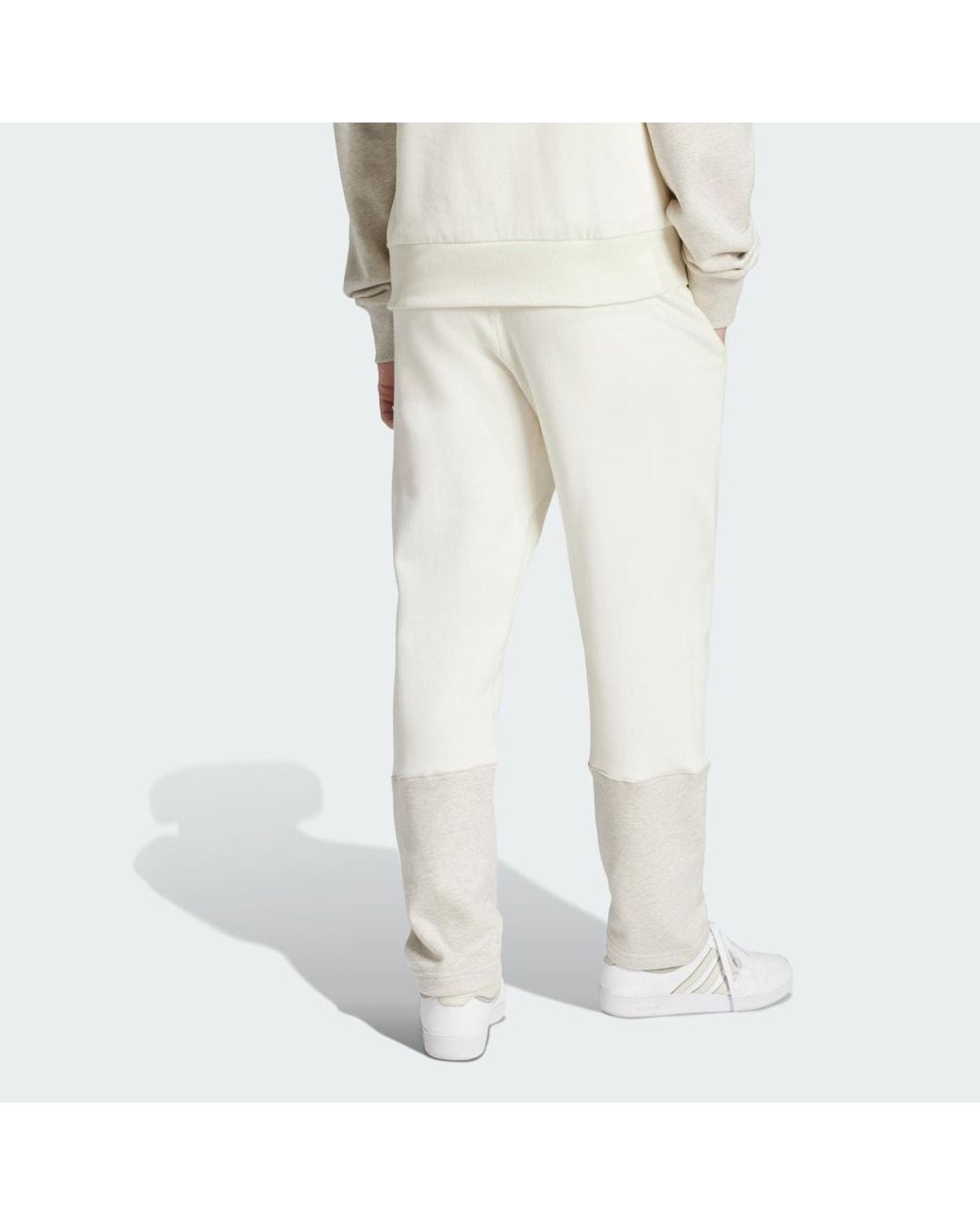Adidas Natural All Szn French Terry Colorblock Pants for men