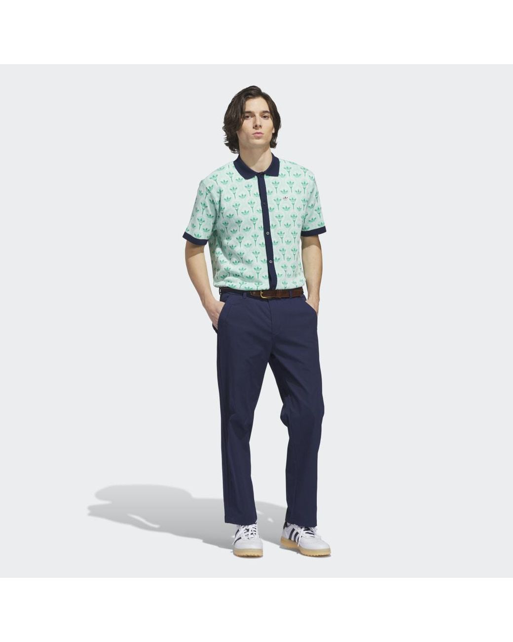 Adidas Blue Originals Twistweave Trousers for men