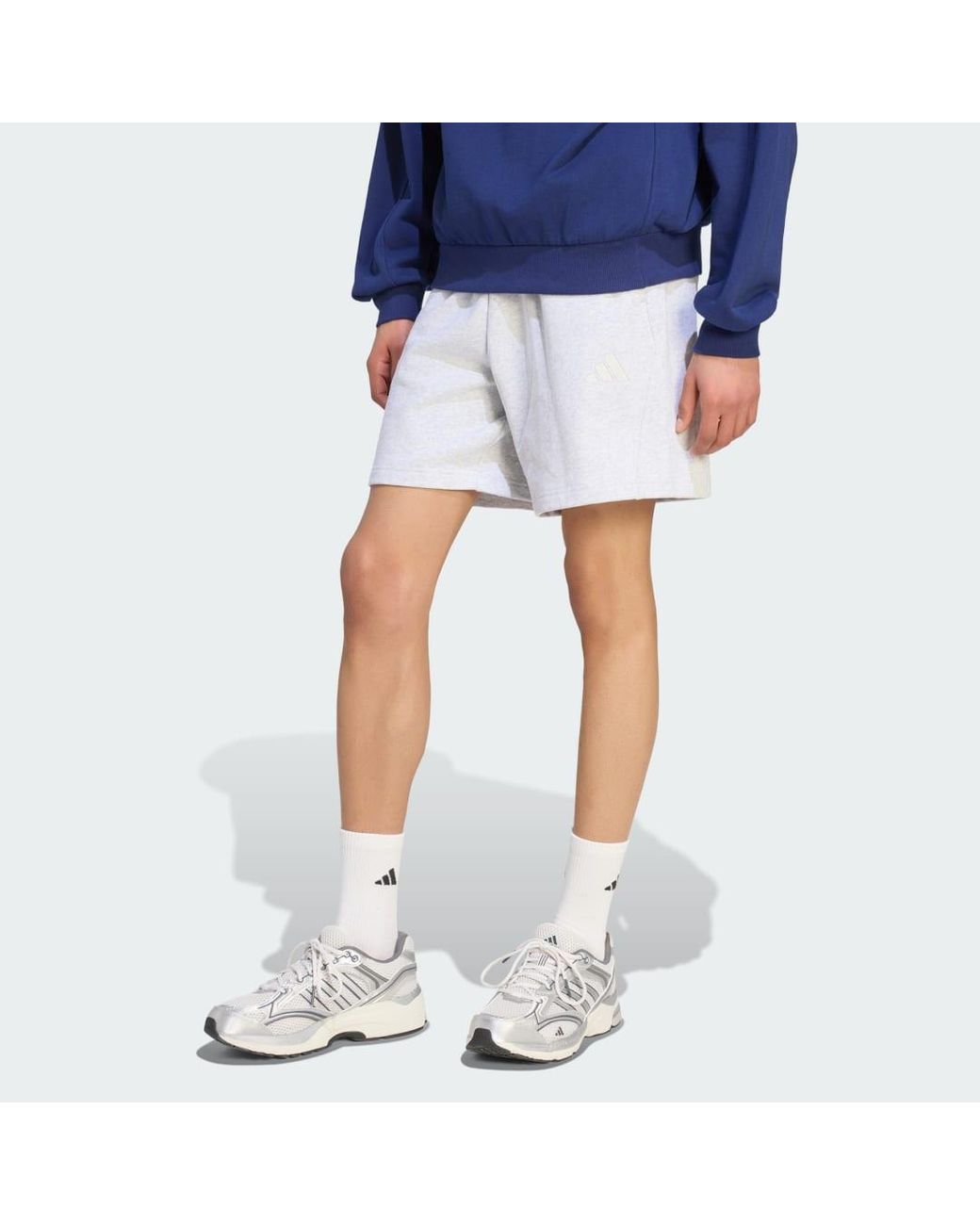 Adidas Blue Kit Small Logo Short for men