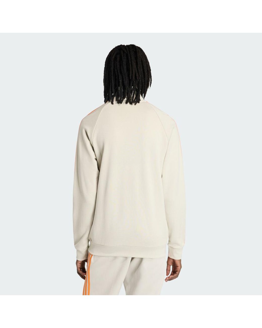 Adidas Natural Fc Bayern Originals Half Zip Top for men
