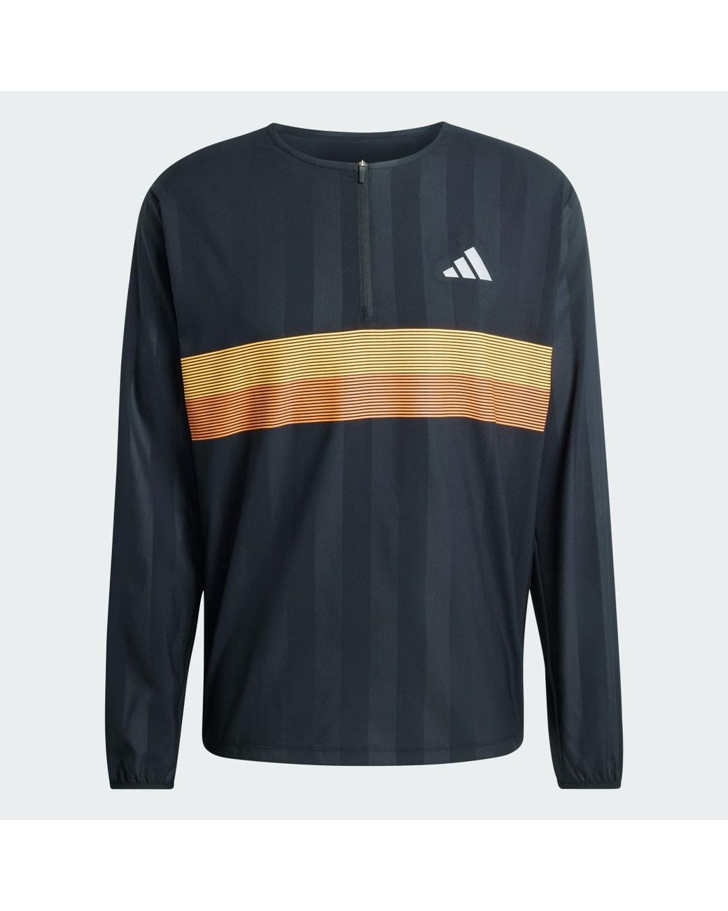 Adidas Black Adi365 Seasonal Running Crew Sweatshirt for men